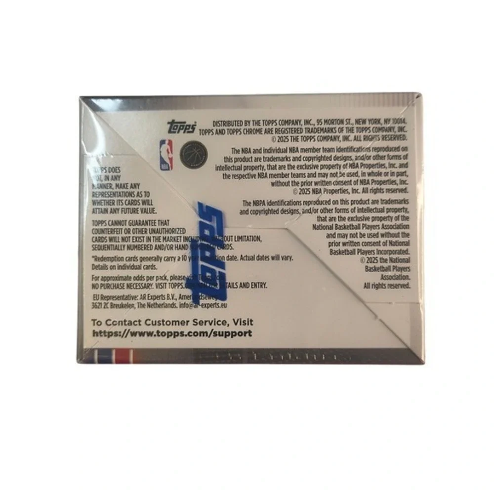 2025-26 Topps Chrome Basketball Value Box Factory Sealed NBA Cards NEW - Picture 5 of 5